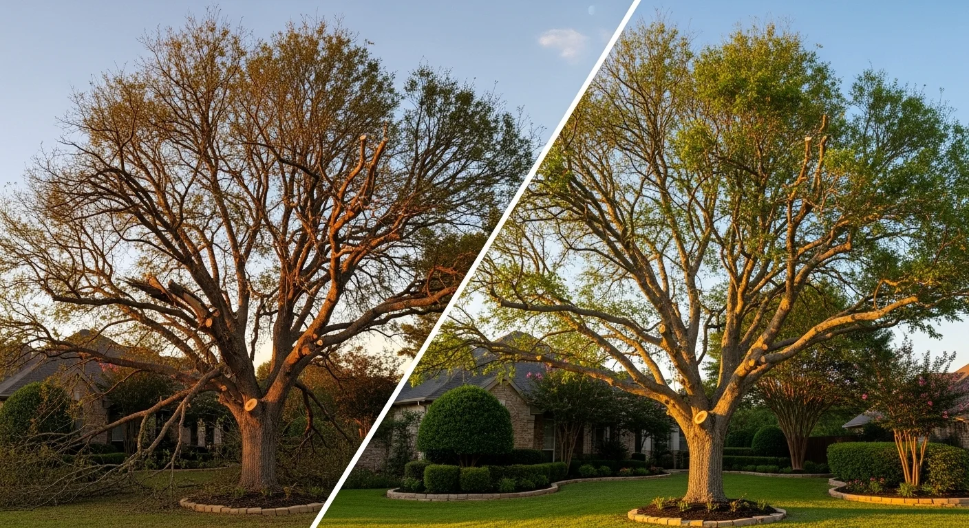 From Hazard to Harmony Tree Care for Transforming Your Texas Landscape