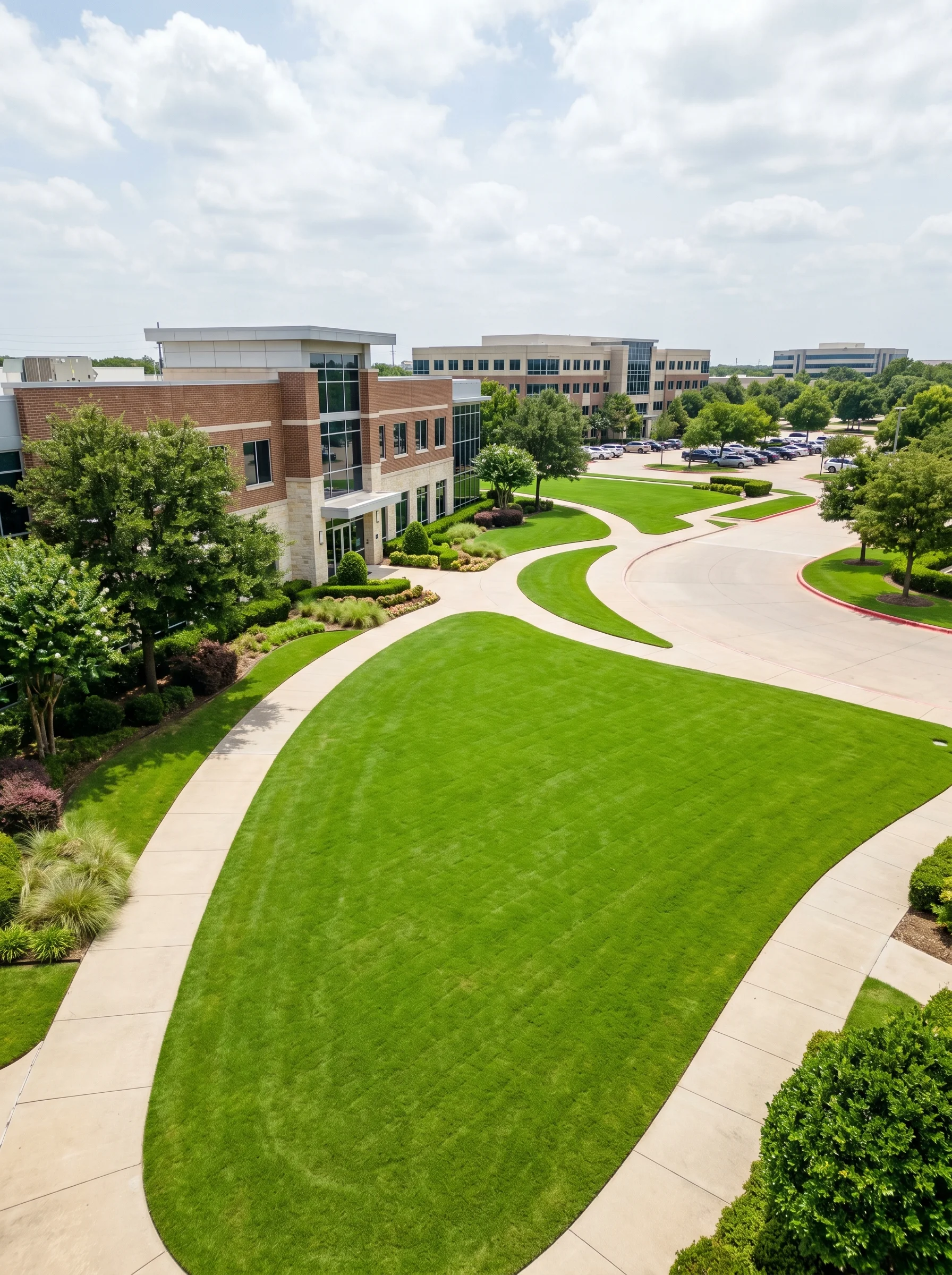 Commercial Properties We Fertilize in Fort Worth