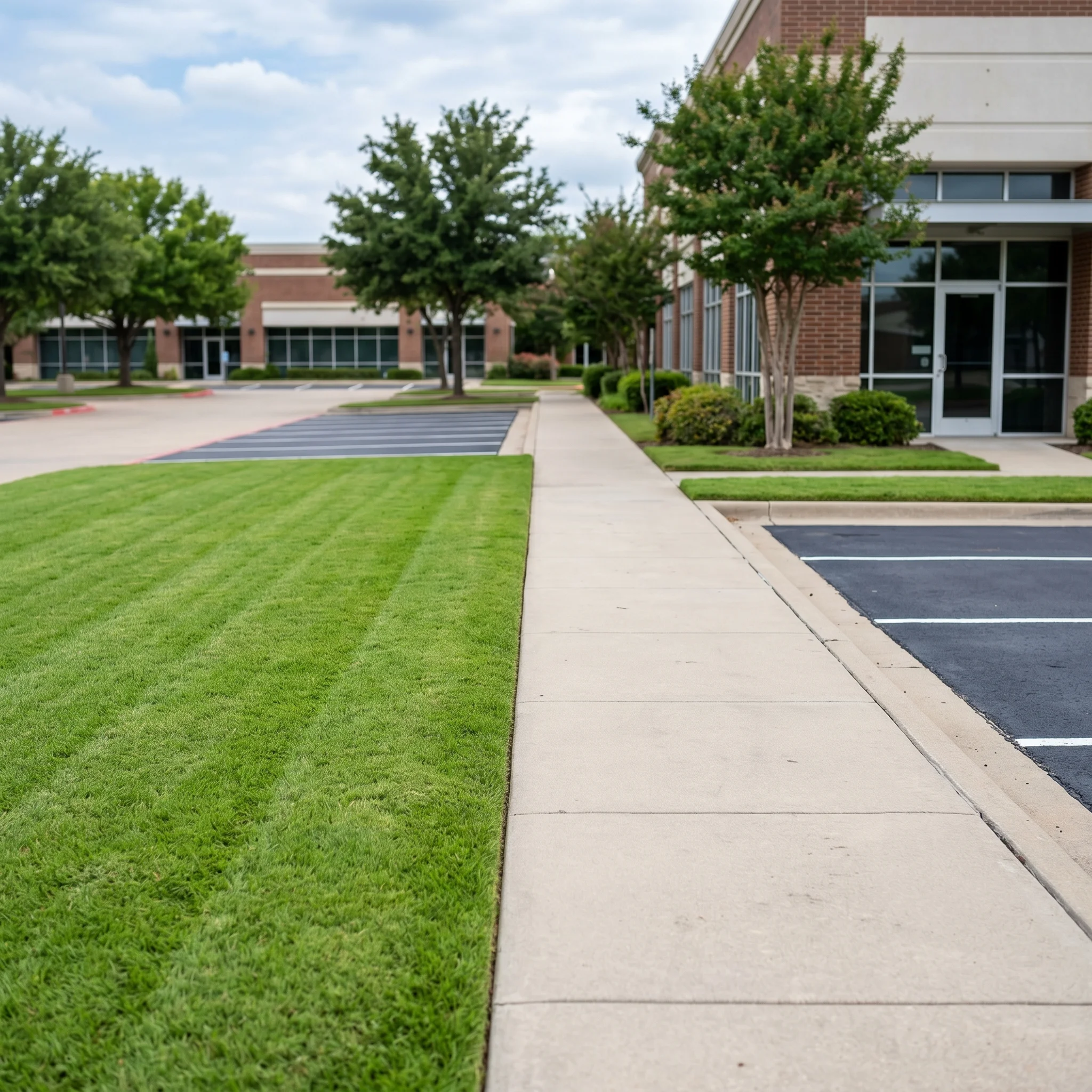 Commercial Landscape Maintenance Aledo TX Black Hill Landscaping