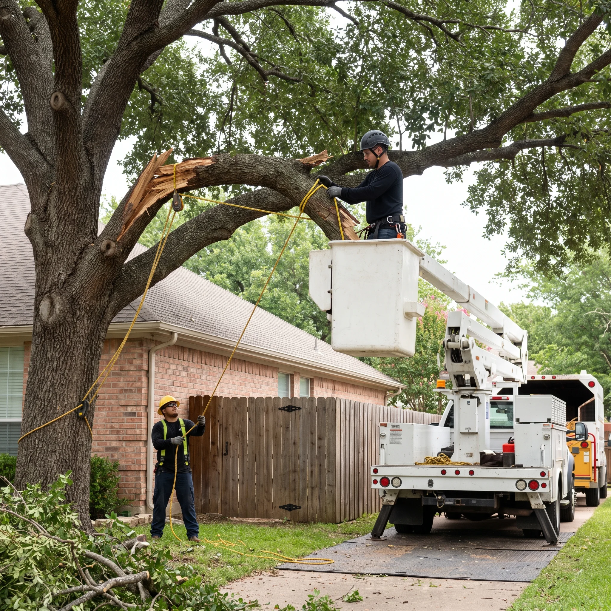 24/7 Emergency Tree Removal Services in Keller TX Black Hill Landscaping