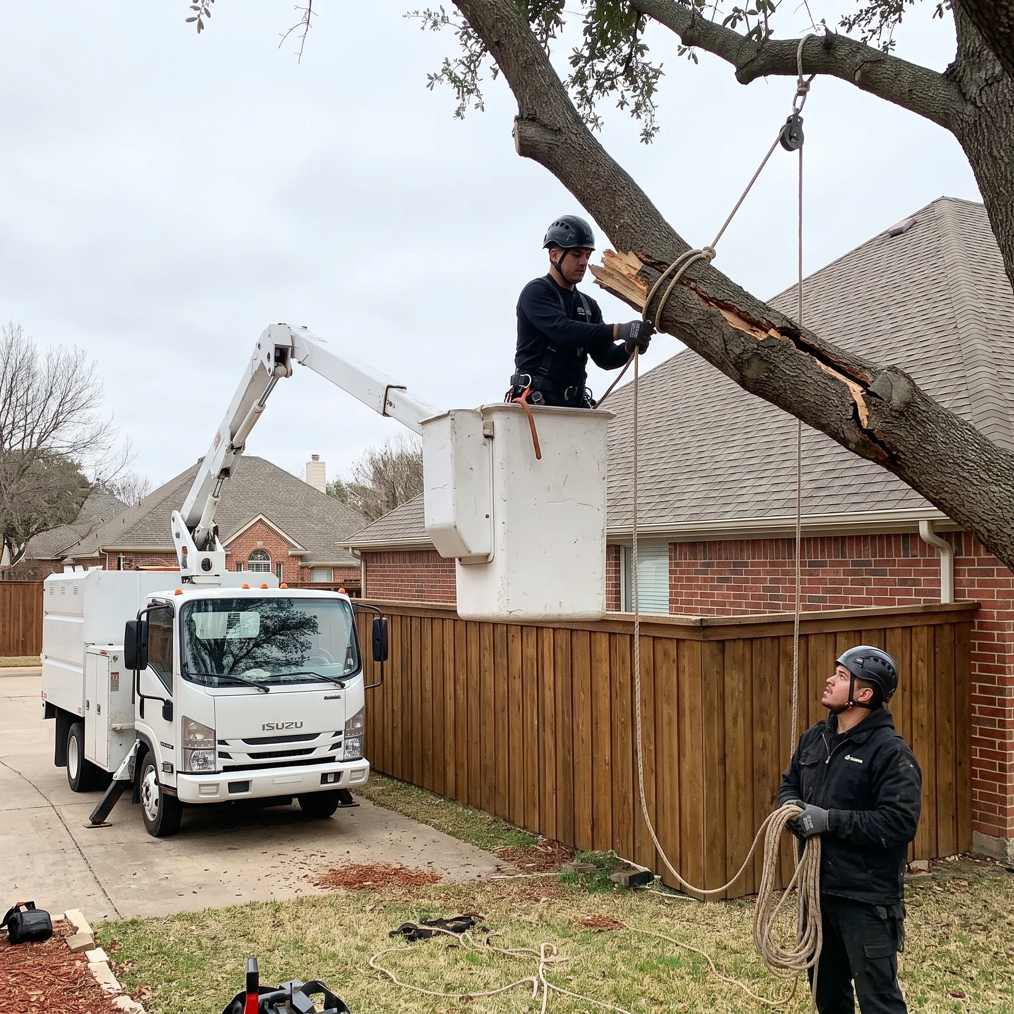 24/7 Emergency Tree Removal Services in Keller TX Black Hill Landscaping