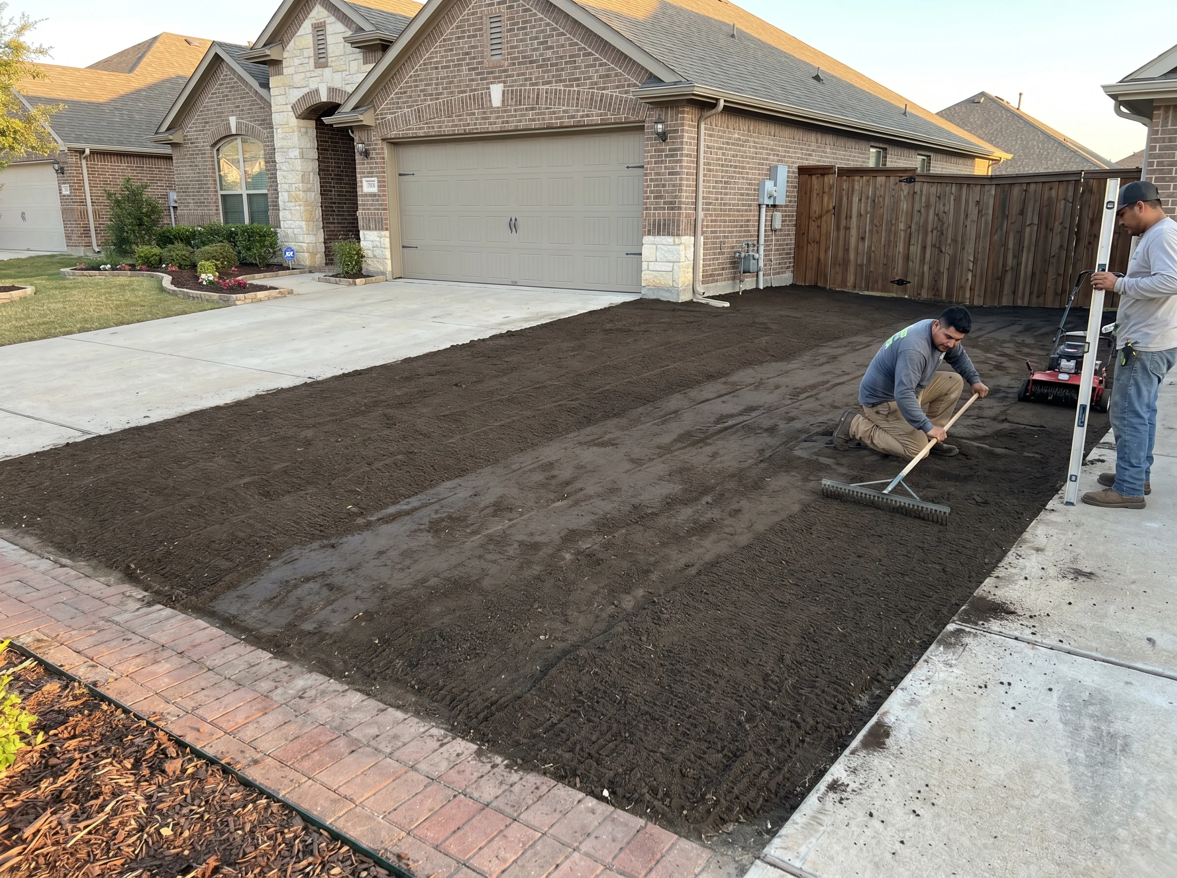 Sod Installation Services Keller TX Black Hill Landscaping