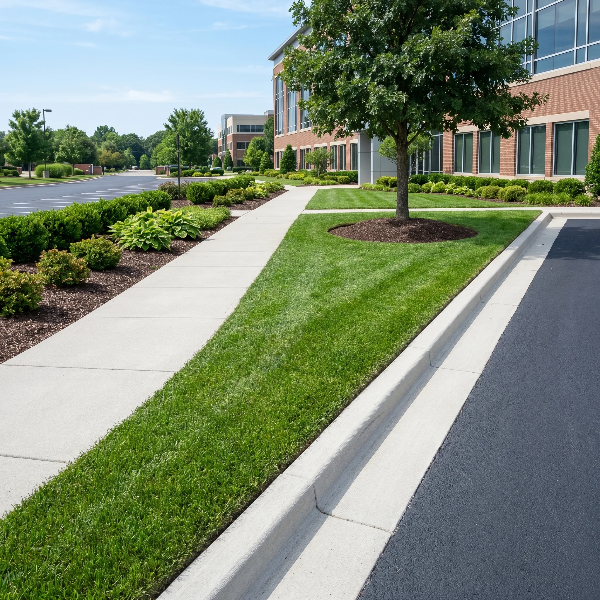 Commercial Landscape Maintenance Colleyville TX Black Hill Landscaping