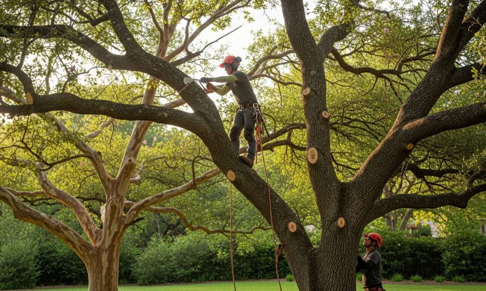 A Beginner’s Guide Pruning Live Oak, Crepe Myrtle, Red Oak, and Cedar Elm