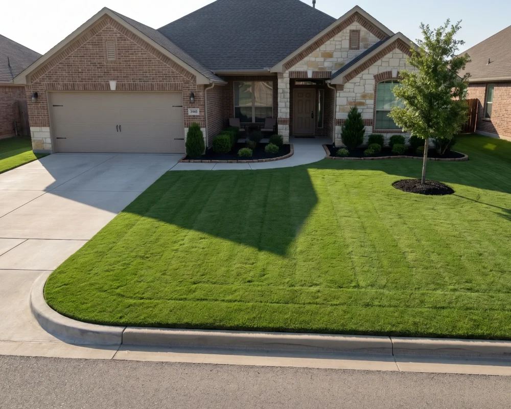 Sod Installation in Colleyville, TX Black Hill Landscaping
