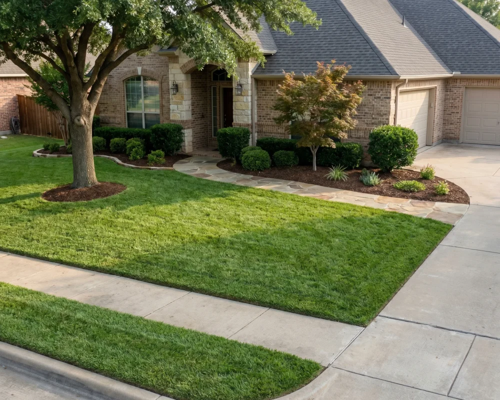 Sod Installation Services in Fort Worth Black Hill Landscaping