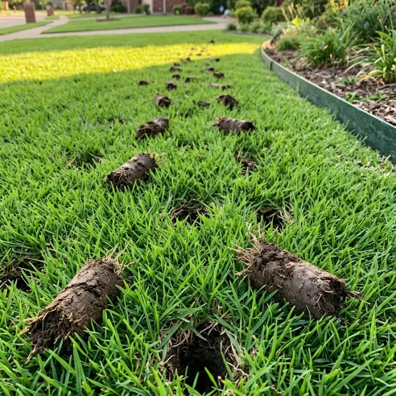 Aeration Services Fort Worth Black Hill Landscaping