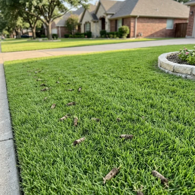 Aeration Services Aledo TX Black Hill Landscaping