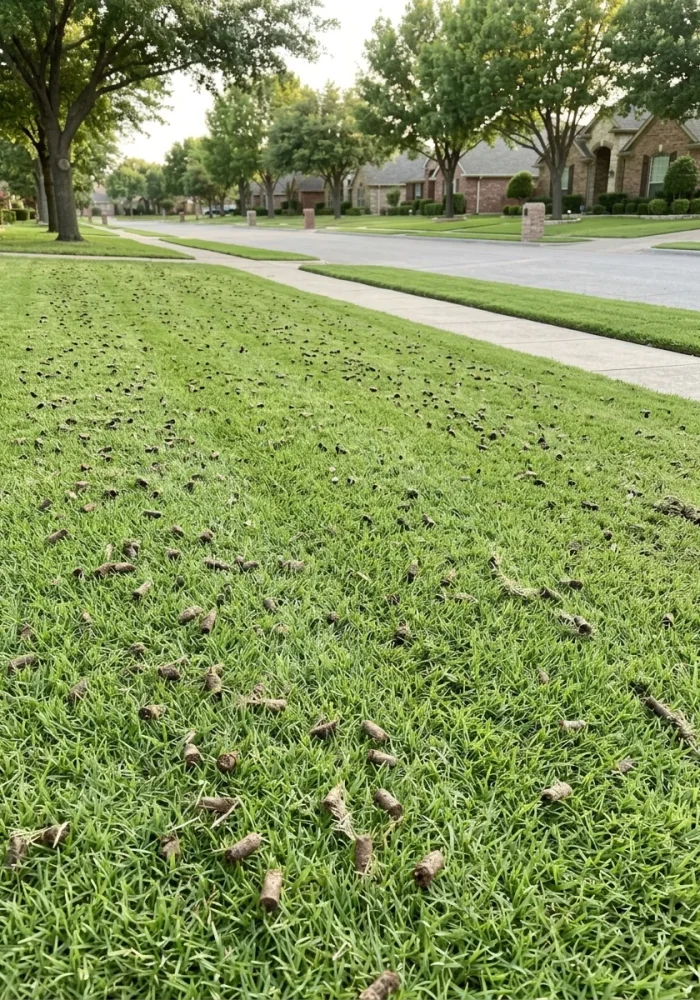 Aeration Services Aledo TX Black Hill Landscaping