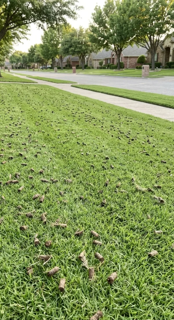 Aeration Services in Colleyville TX Black Hill Landscaping