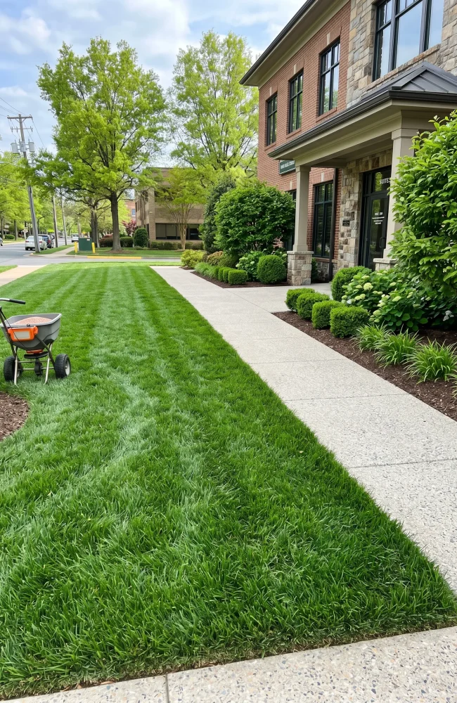 Commercial Fertilization and Weed Control Keller TX Black Hill Landscaping