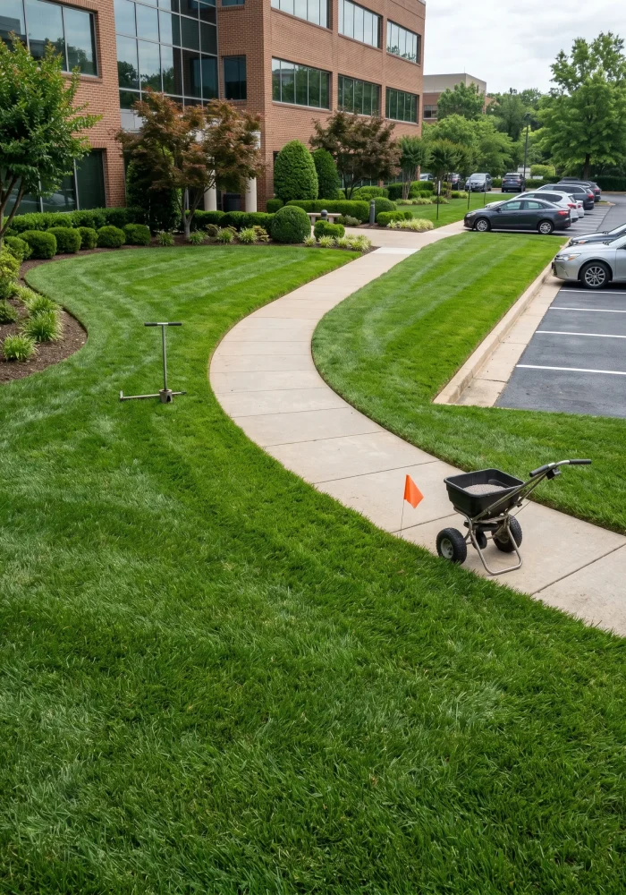 Commercial Fertilization and Weed Control in Benbrook, TX Black Hill Landscaping