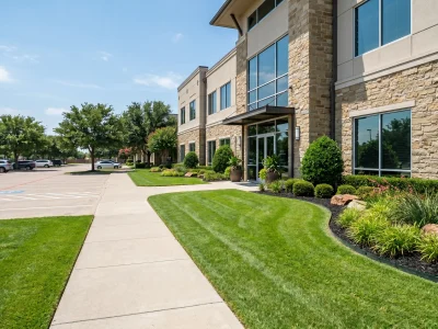 Commercial Grounds Care That Supports Property Reputation Fort Worth Black Hill Landscaping