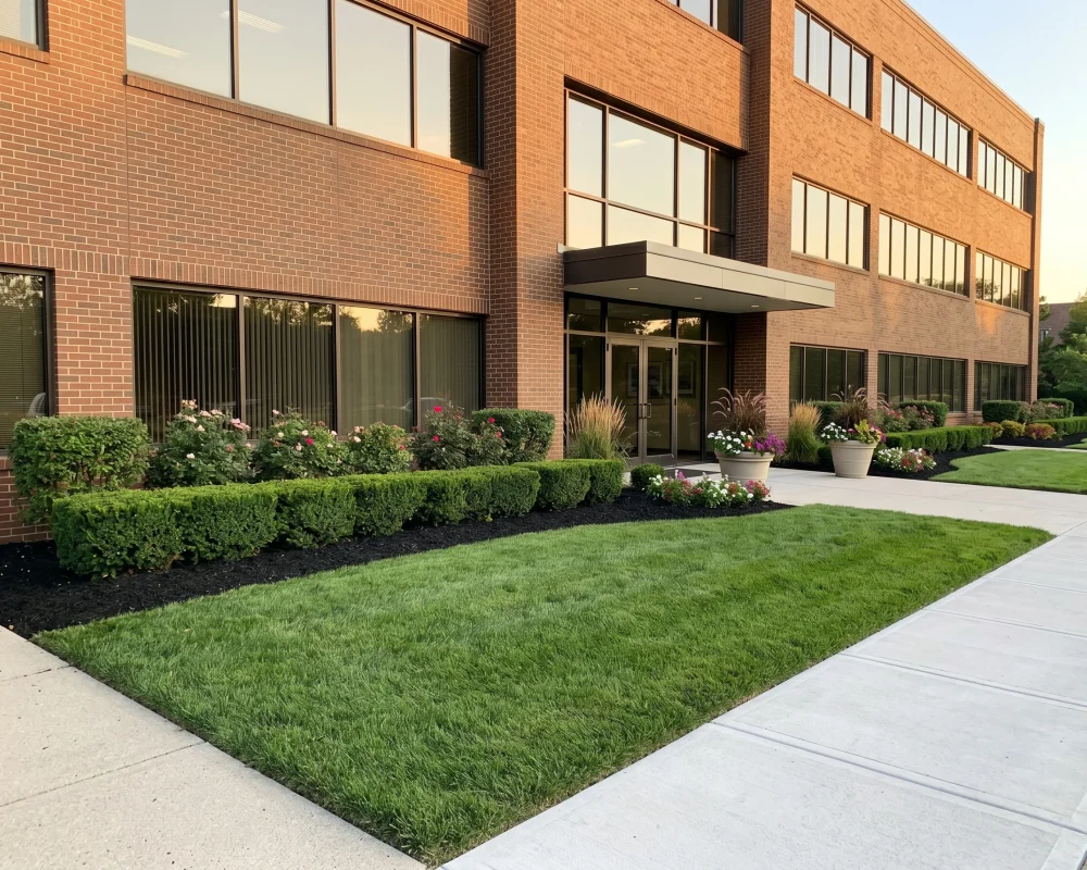 Commercial Landscape Maintenance Aledo TX Black Hill Landscaping