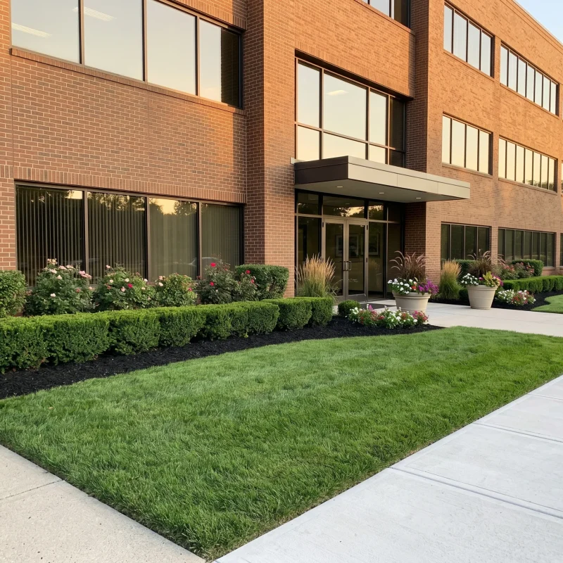 Commercial Landscape Maintenance Keller TX Black Hill Landscaping