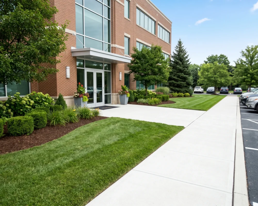 Commercial Landscape Maintenance Services in Southlake TX Black Hill Landscaping