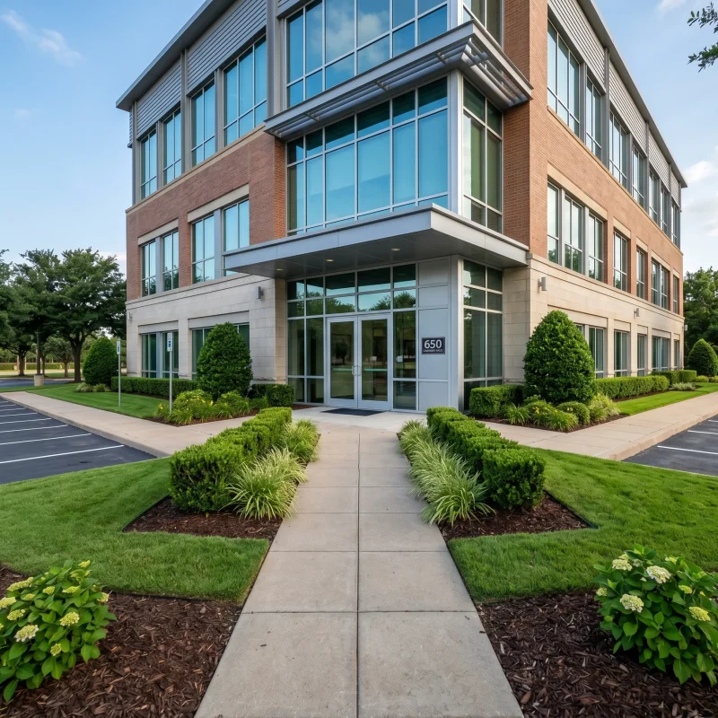 Commercial Landscape Maintenance Aledo TX Black Hill Landscaping
