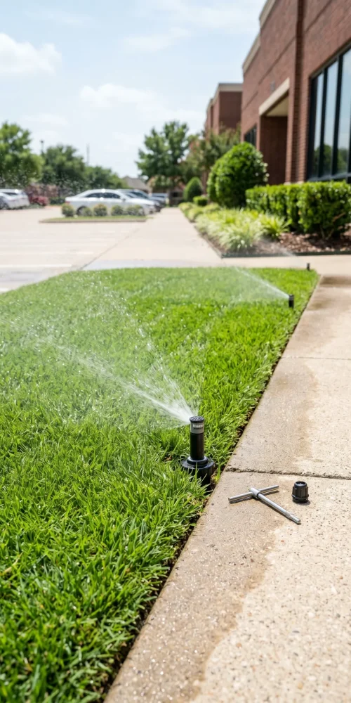 Commercial Irrigation Repair Services in Fort Worth Black Hill Landscaping
