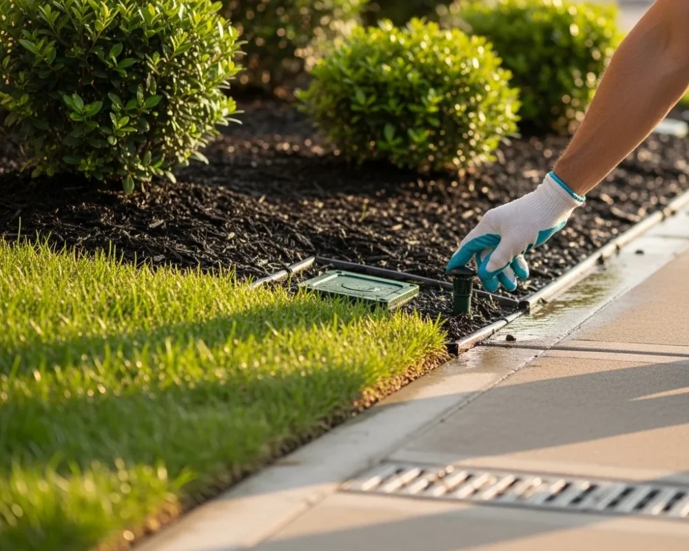 Commercial Landscape Maintenance Benbrook TX Black Hill Landscaping