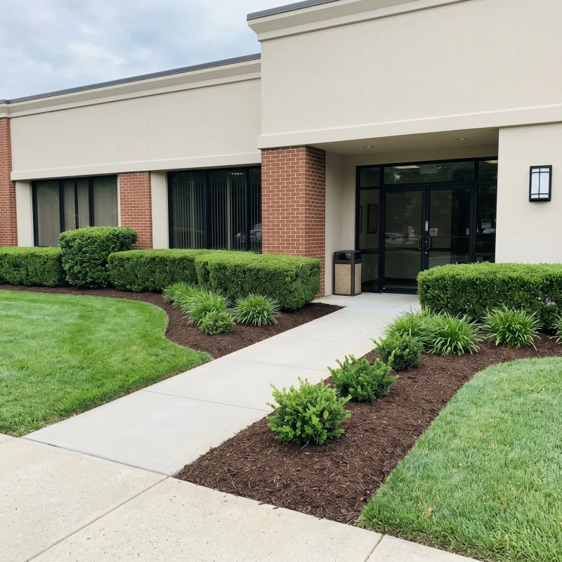 Commercial Landscape Maintenance Benbrook TX Black Hill Landscaping