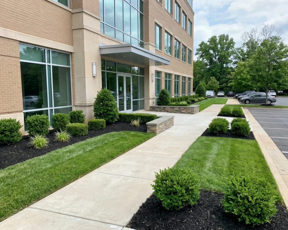 Commercial Landscape Maintenance Aledo TX Black Hill Landscaping