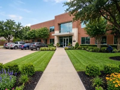 Commercial Landscape Maintenance for Fort Worth Properties Black Hill Landscaping