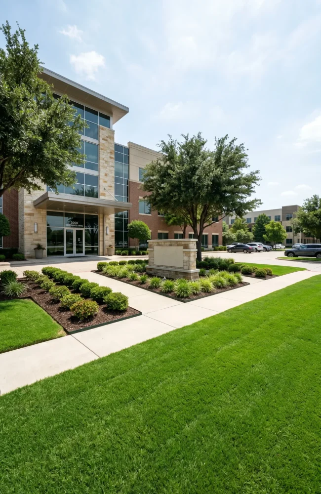Commercial Properties We Service for Irrigation in Fort Worth Black Hill Landscaping