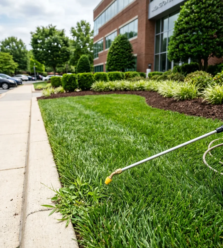 Commercial Fertilization and Weed Control in Benbrook, TX Black Hill Landscaping