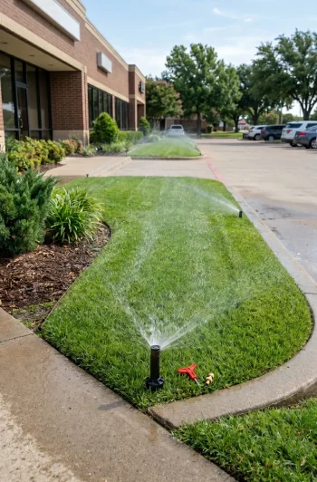 Commercial Irrigation Repair and Installation Arlington TX Black Hill Landscaping