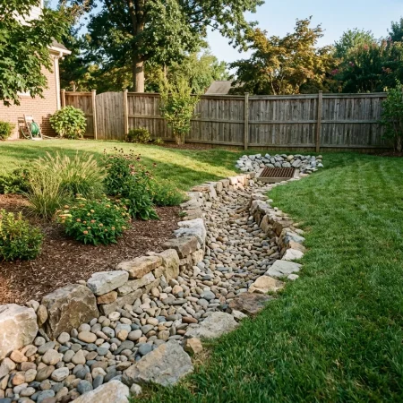 Erosion Control Services Southlake TX Black Hill Landscaping
