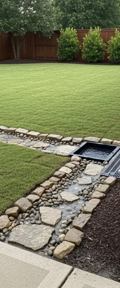 Drainage Corrections That Actually Work Fort Worth Black Hill Landscaping