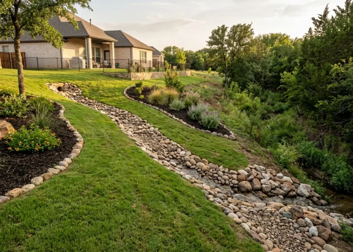 Erosion Control Solutions Black Hill Landscaping Fort Worth