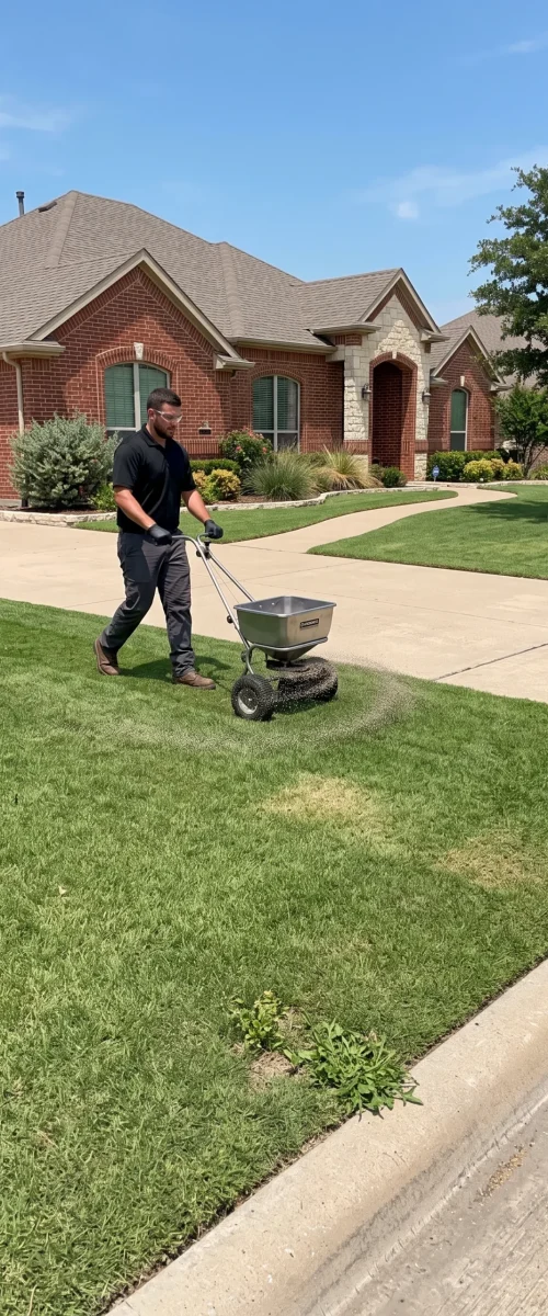 Fertilization and Weed Control Aledo TX Black Hill Landscaping
