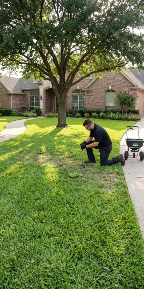 Fertilization and Weed Control by Grass Type Fort Worth Black Hill Landscaping