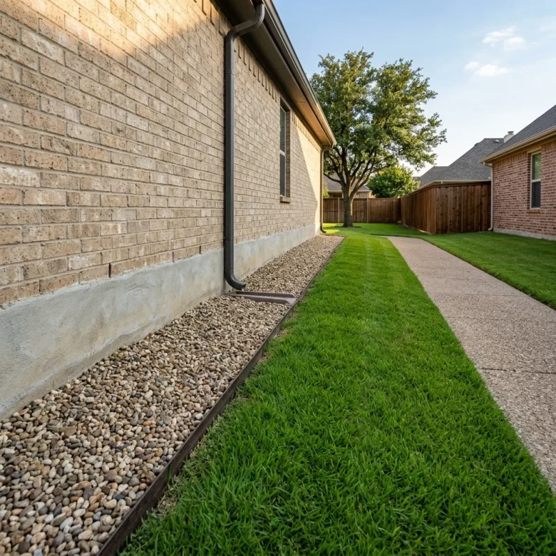 Erosion Control Solutions Keller TX Black Hill Landscaping