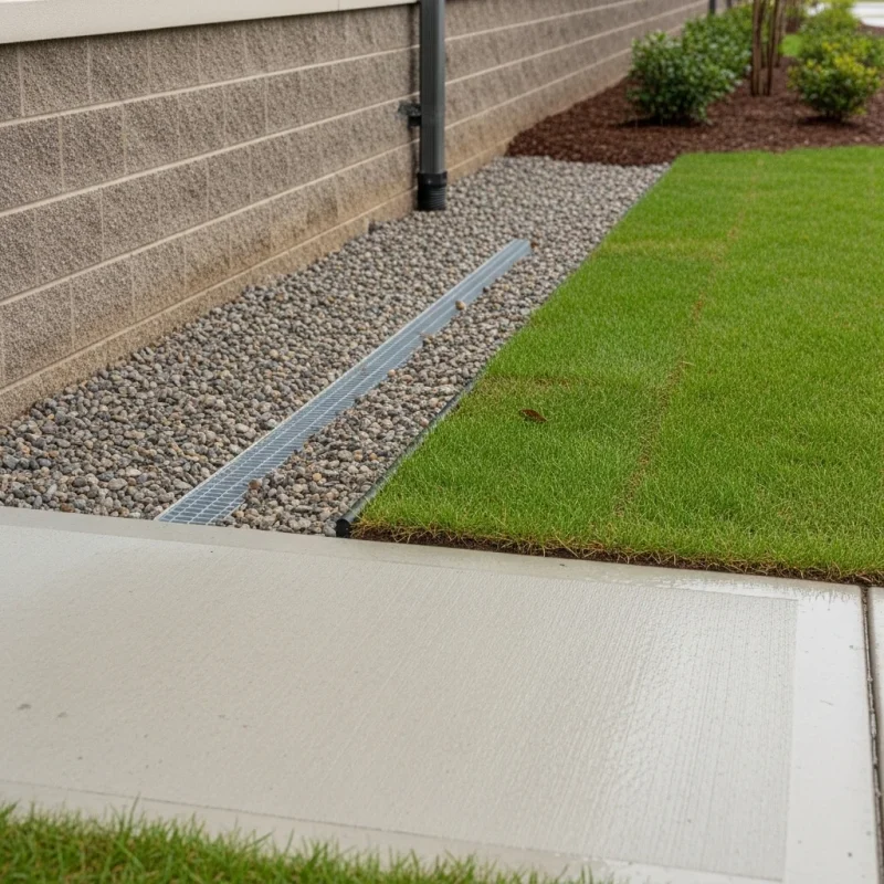 Foundation Perimeter Mitigation Black Hill Landscaping