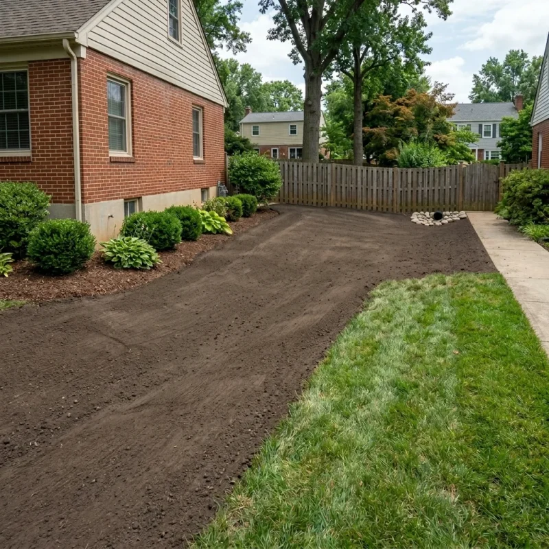Standing Water & Drainage Solutions in Colleyville, TX Black Hill Landscaping