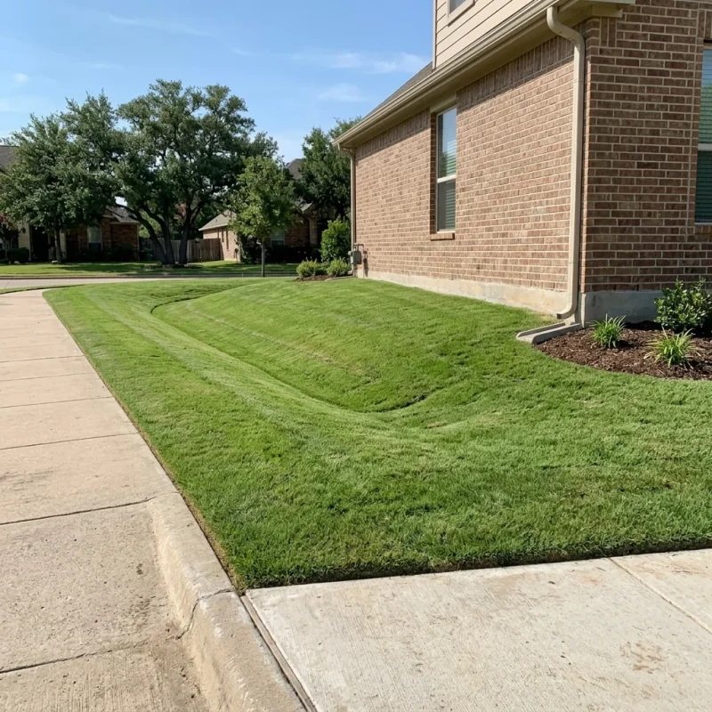 Standing Water & Drainage Solutions in Colleyville, TX Black Hill Landscaping