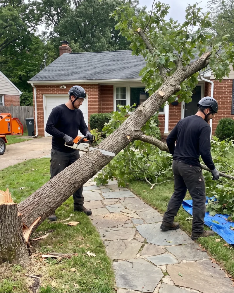 Emergency Tree Removal Services Aledo TX Black Hill Landscaping