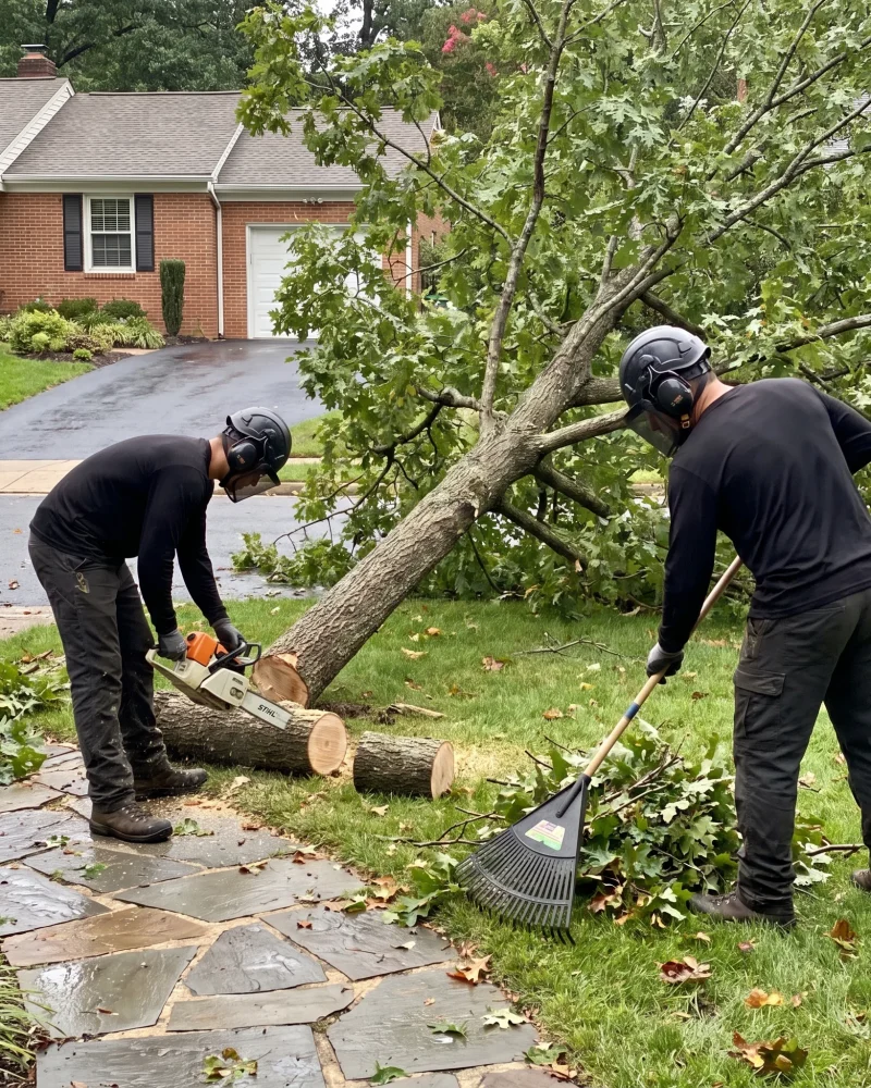 Emergency Tree Care Services Arlington TX Black Hill Landscaping