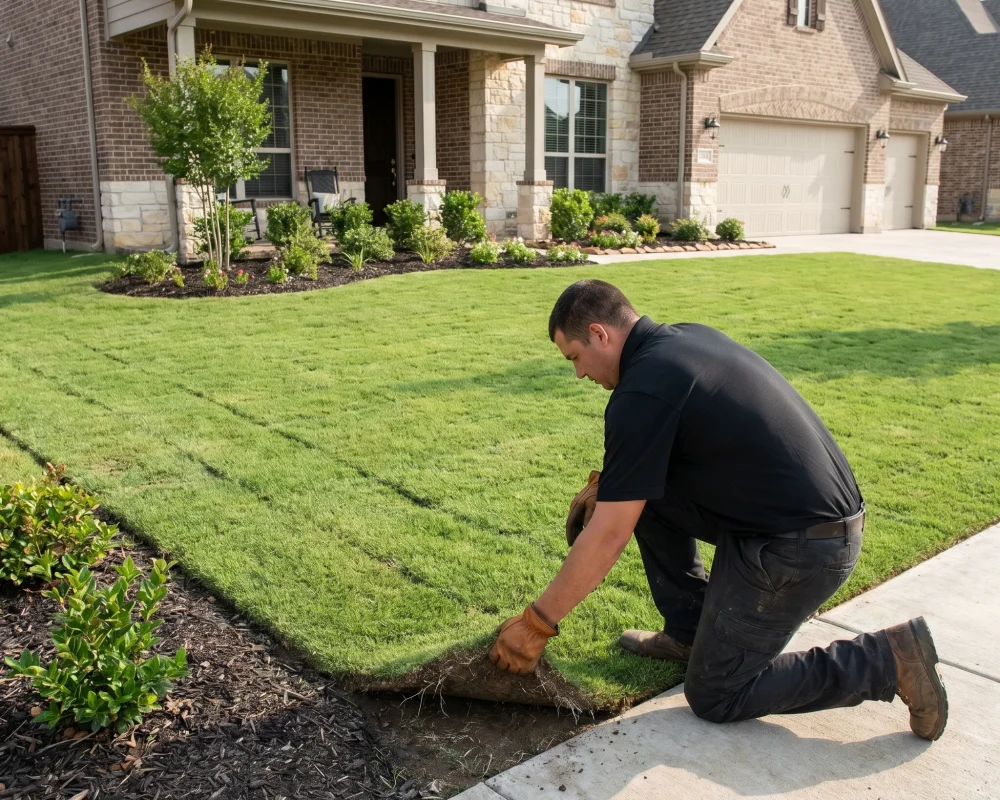 How to Care for New Sod Rev Fort Worth Black Hill Landscaping