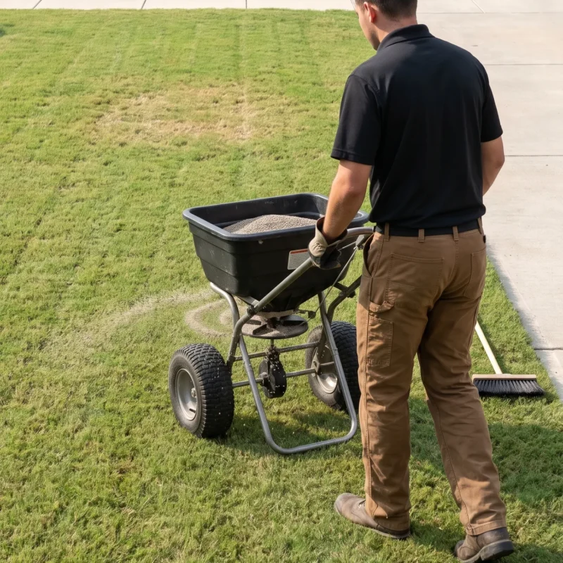 Fertilization and Weed Control Colleyville TX Black Hill Landscaping