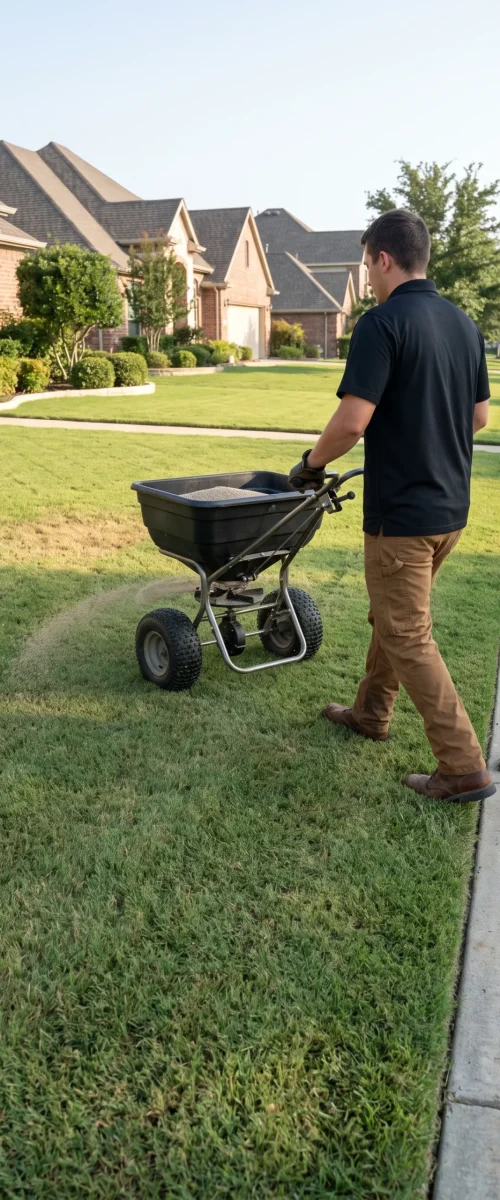 Fertilization and Weed Control In Benbrook TX Black Hill Landscaping