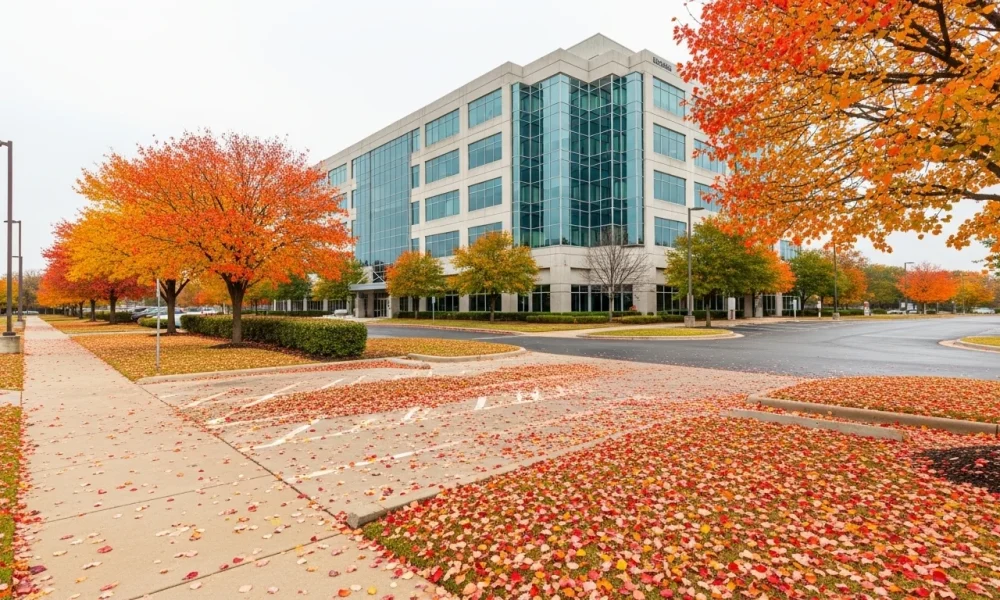 Leaves vs. Commercial Properties Dangers and Smart Solutions