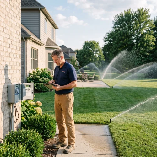 Sprinkler Installation Services Arlington TX Black Hill Landscaping