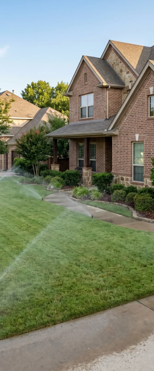 Sprinkler Installation Services Arlington TX Black Hill Landscaping