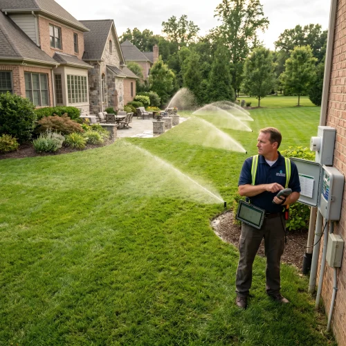 Sprinkler Installation Services Southlake TX Black Hill Landscaping