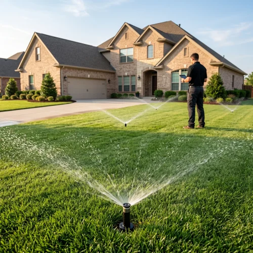Sprinkler Installation Services Southlake TX Black Hill Landscaping