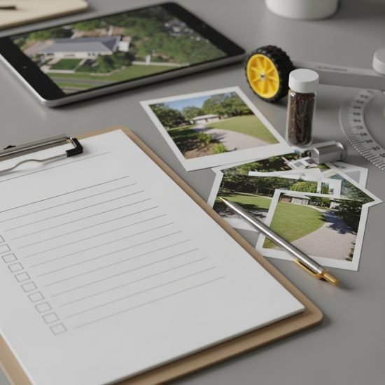 Property analysis and site assessment by Black Hill Landscaping