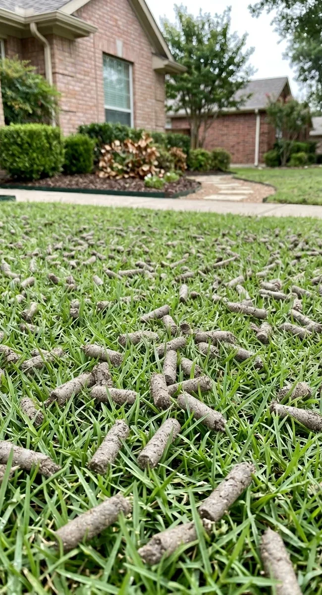 Aeration Services Aledo TX Black Hill Landscaping